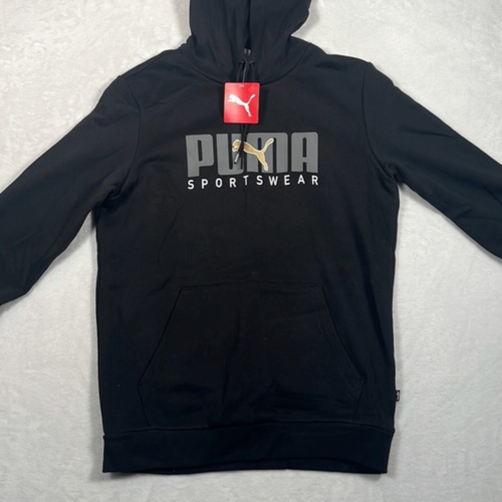 PUMA Sportswear Core Graphic casual sporty Hoodie Pullover NWT Men Small